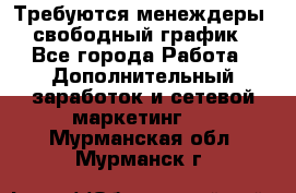 Требуются менеждеры, свободный график - Все города Работа » Дополнительный заработок и сетевой маркетинг   . Мурманская обл.,Мурманск г.